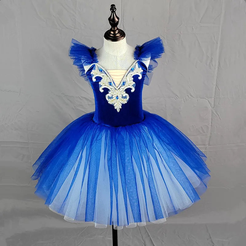 Children's ballet skirt girls dance skirt children's program collective performance costumes dance performance costumes