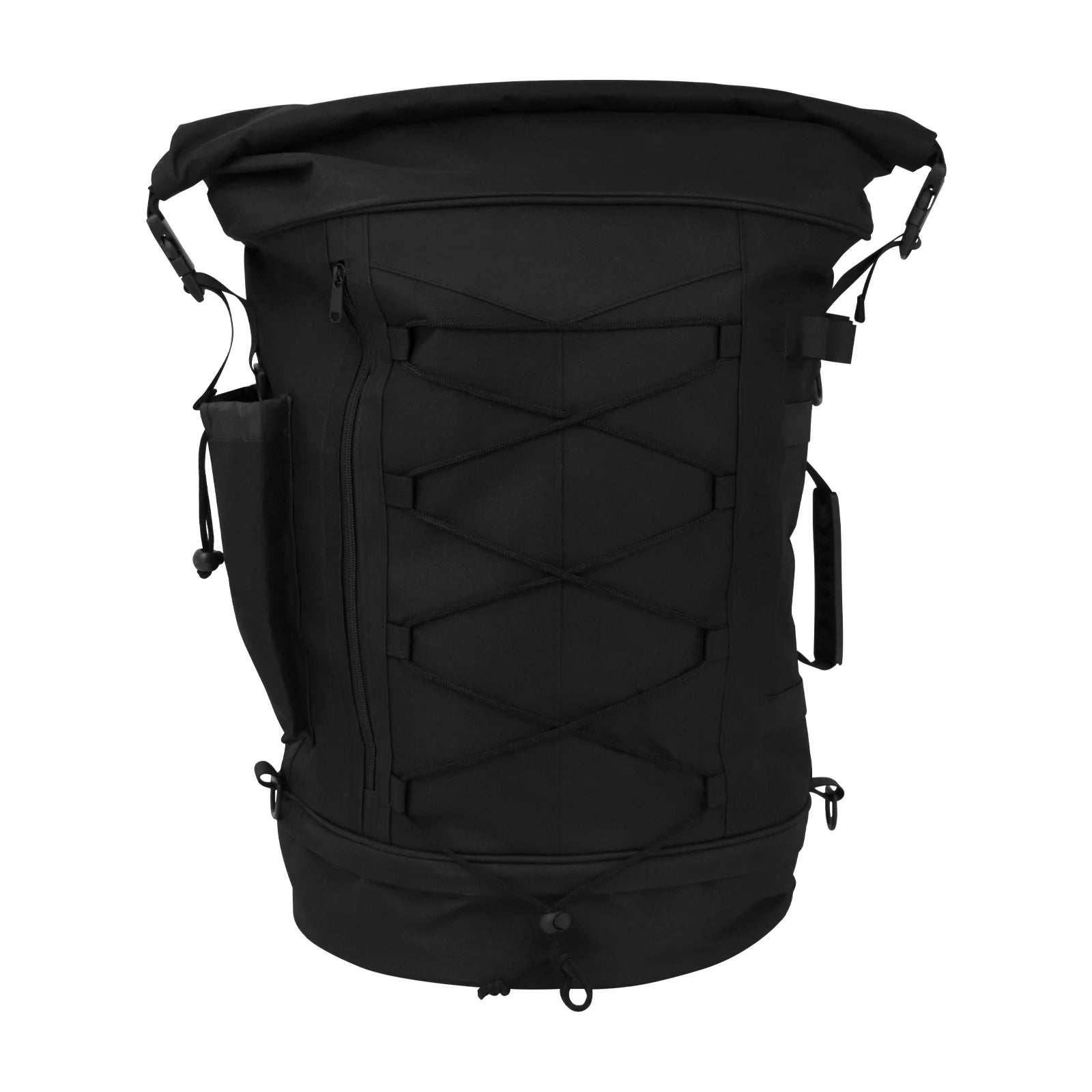 Motorcycle 50L-85L Luggage Backpack Sissy Bar Backrest Bag With Straps Universal For Most Motorcycles Expandable Tail Rack Bag