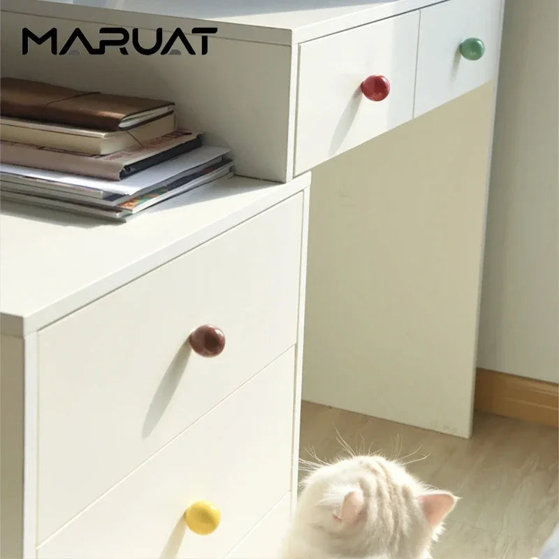 Furniture Handles Cabinets Kitchen Cabinets Doors Dressing Tables Bookcases Drawers Shoe Cabinets Single Hole Ceramic Handles