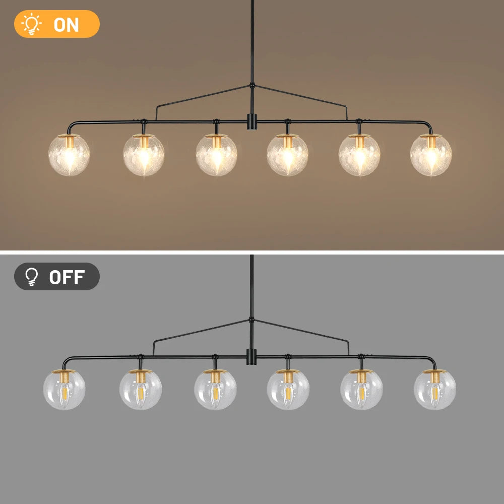 Island Lights for Kitchen Linear Chandelier Kitchen Island  Lighting Light Fixtures Black Chandeliers for Dining Room