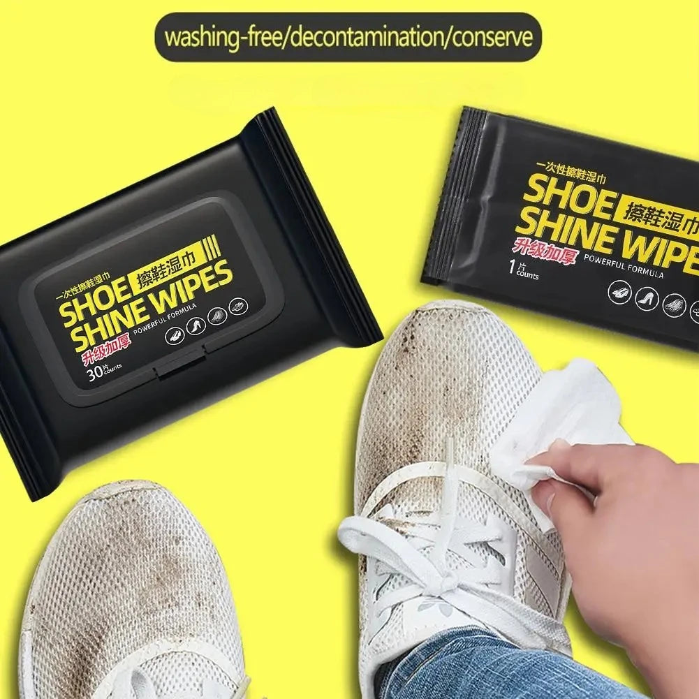 Disposable Wipes Shoe Cleaning Products Clean Slippers Cotton Wipes for Wiping Screens Cleaner Shoes Sneakers Household Home