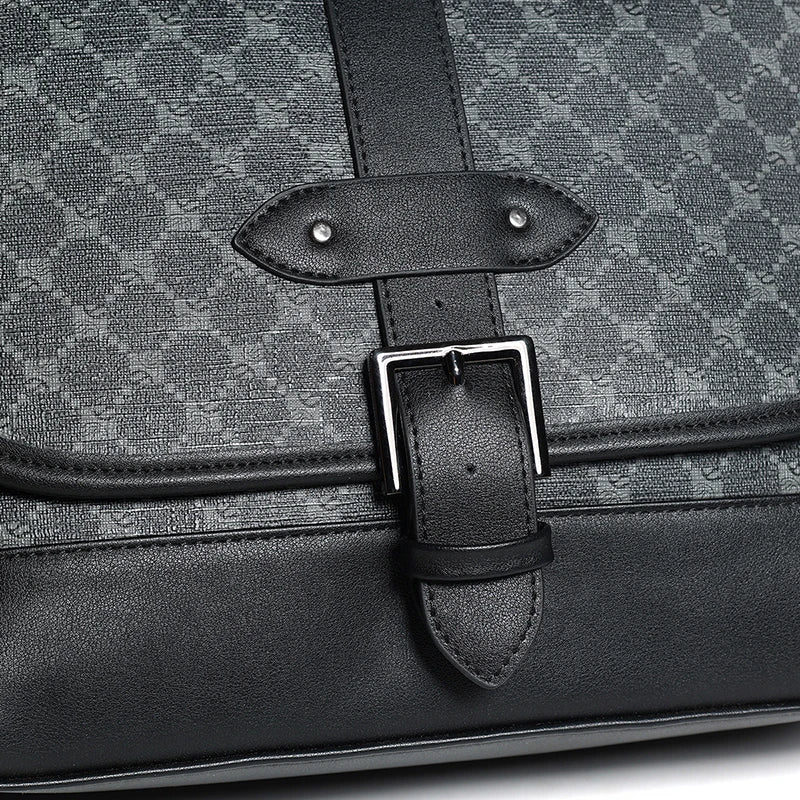 Business Leather Large Crossbody Bag for Men Bags Designer Casual Man Messenger Bag Male Sling Pack Work Shoulder Bag Luxury