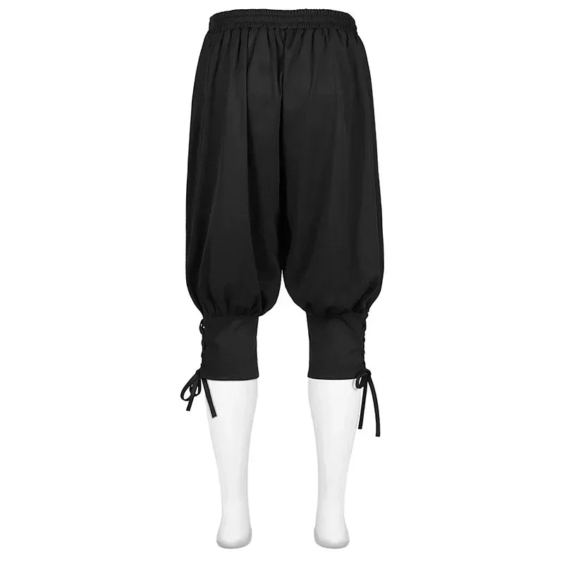 Victorian Renaissance Cosplay Costumes Gothic Lolita Bloomers Pirate Shorts Trousers Medieval Clothes Halloween Carnival Outfits