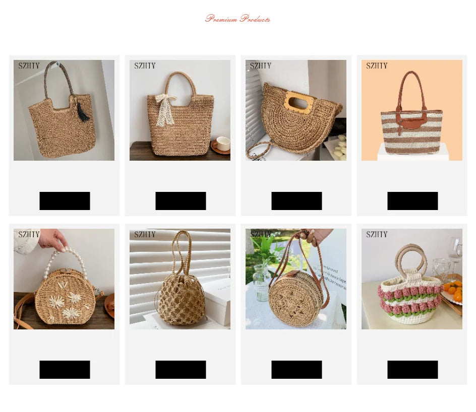 Summer Large Beach Bag Ladies Designer Tote Straw Woven Hollow Shoulder Out Soft Large Capacity Vacation Shopping Handbag Purse