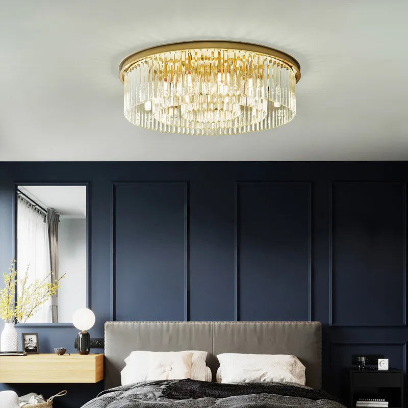 American Rustic Style Industrial Retro Led Chandelier For Living Room Dining Bedroom 2024 Modern Home Decor Pendant Ceiling Lamp
