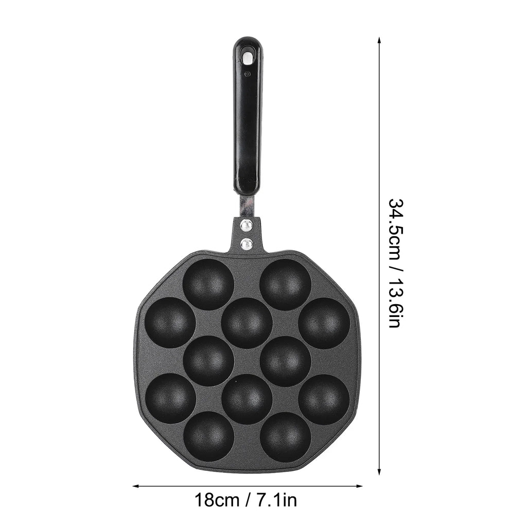 Cooking Cake Pan Cast Iron Omelette Pan Non-Stick Cooking Pot Breakfast Egg Cooker Cake Mold Kitchen Cookware Kitchenware