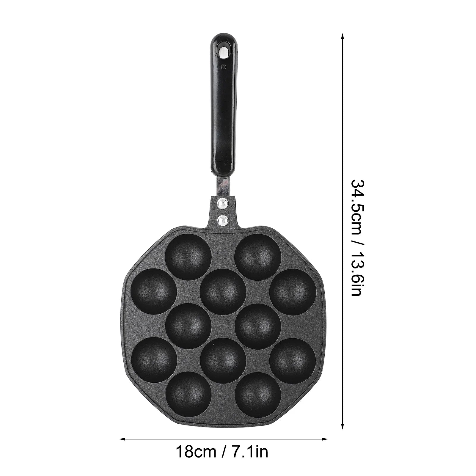 Cooking Cake Pan Cast Iron Omelette Pan Non-Stick Cooking Pot Breakfast Egg Cooker Cake Mold Kitchen Cookware Kitchenware