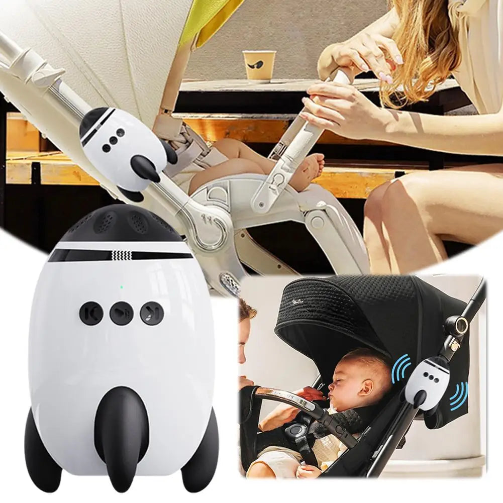 Portable Baby Sound Machine Portable White Noise Sound Machine for Baby Soothing Natural Sounds Mini Bluetooth Speaker