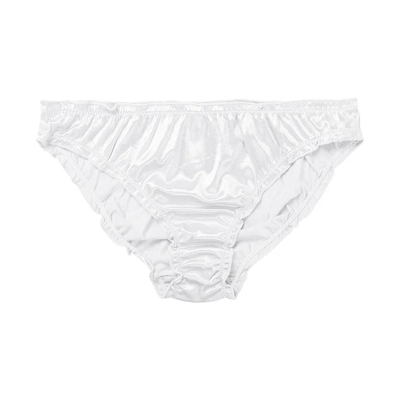 Women's panties Sexy Super Stretch Underpants Female Lingerie Low-Waist Satin Briefs Breathable And Comfortable Underwear