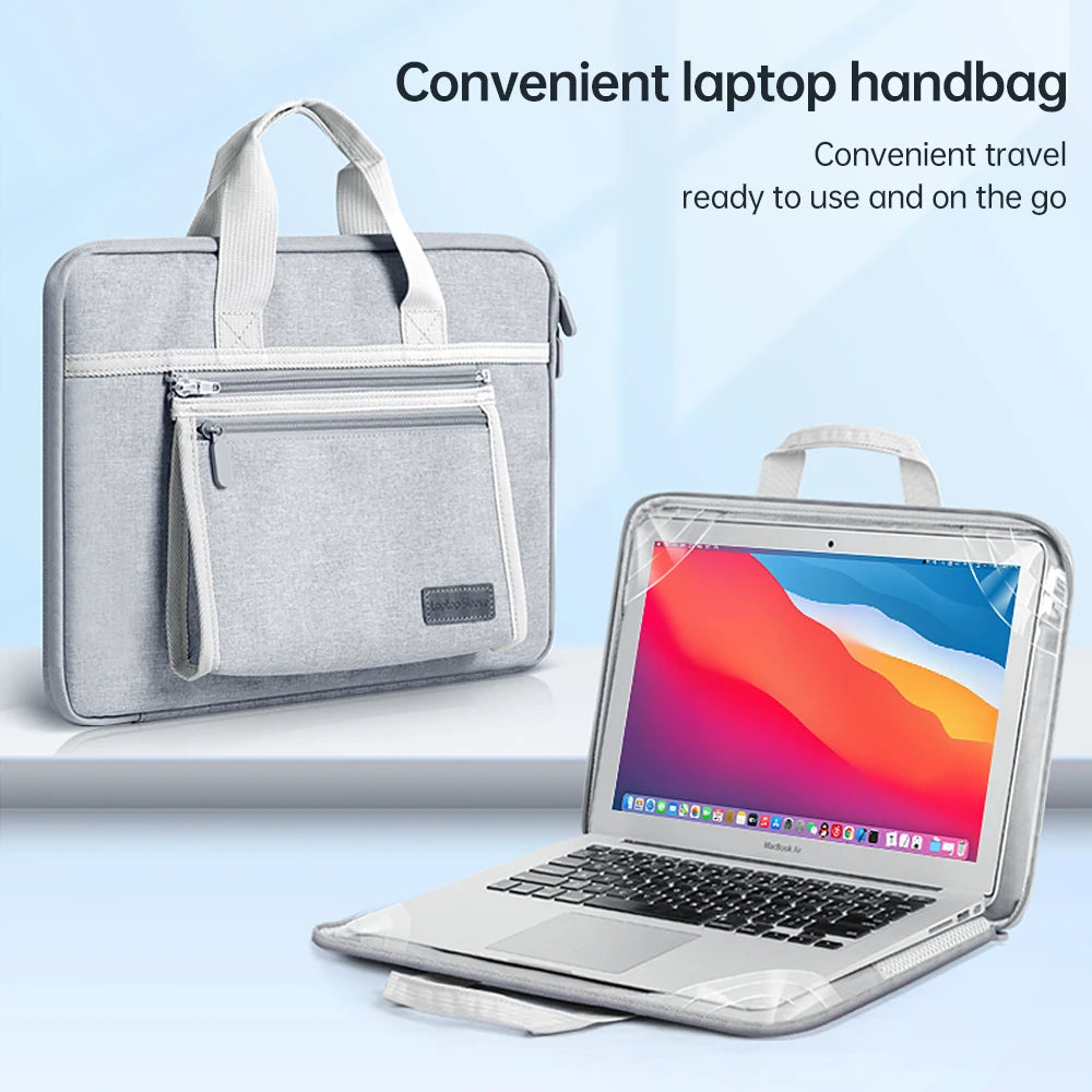 Laptop Sleeve For Macbook Air 13 Case M1 M2 Pro 13.3 14 15 16 Notebook Cover Laptop Bag for Huawei Matebook Asus + Accessory Bag