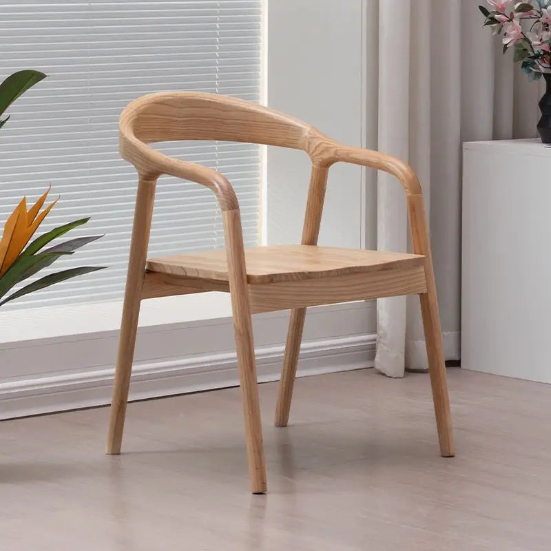Arm Vanity Dining Cairh Nordic Salon Modern Ergonomic Dining Cairh Luxury Wood Pink Mesas De Restaurante Kitchen Furniture