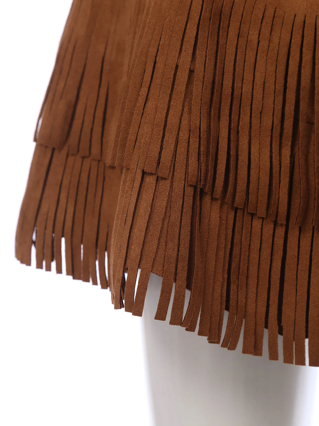 Womens Indian Native Cosplay Costume Halloween Cosplay Party Dress One Shoulder Sleeveless Fringe Dress Up with Tassel Sleeves