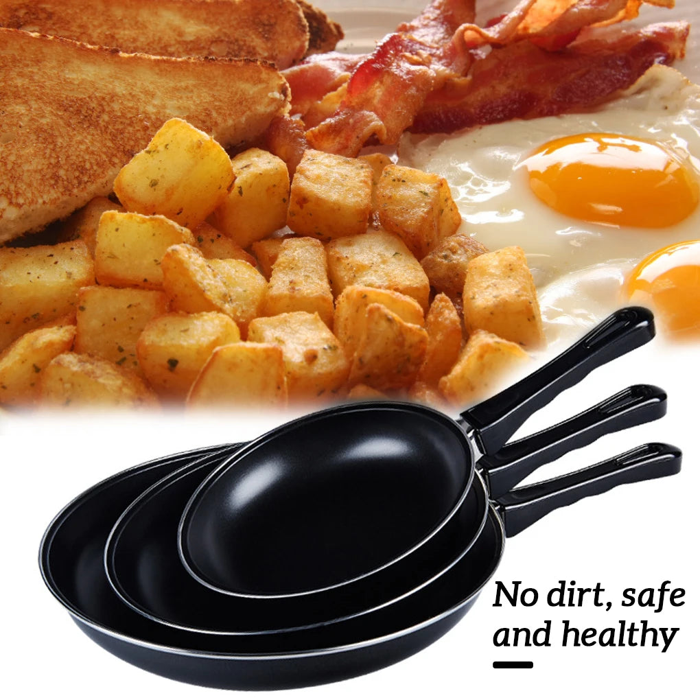 Pan Frying Egg Skillet Pot Mini Cooking Omelette Pans Nonstick Non Iron Stick Saucepan Fry Omelet Cast Pancake Pots 20/25/30CM