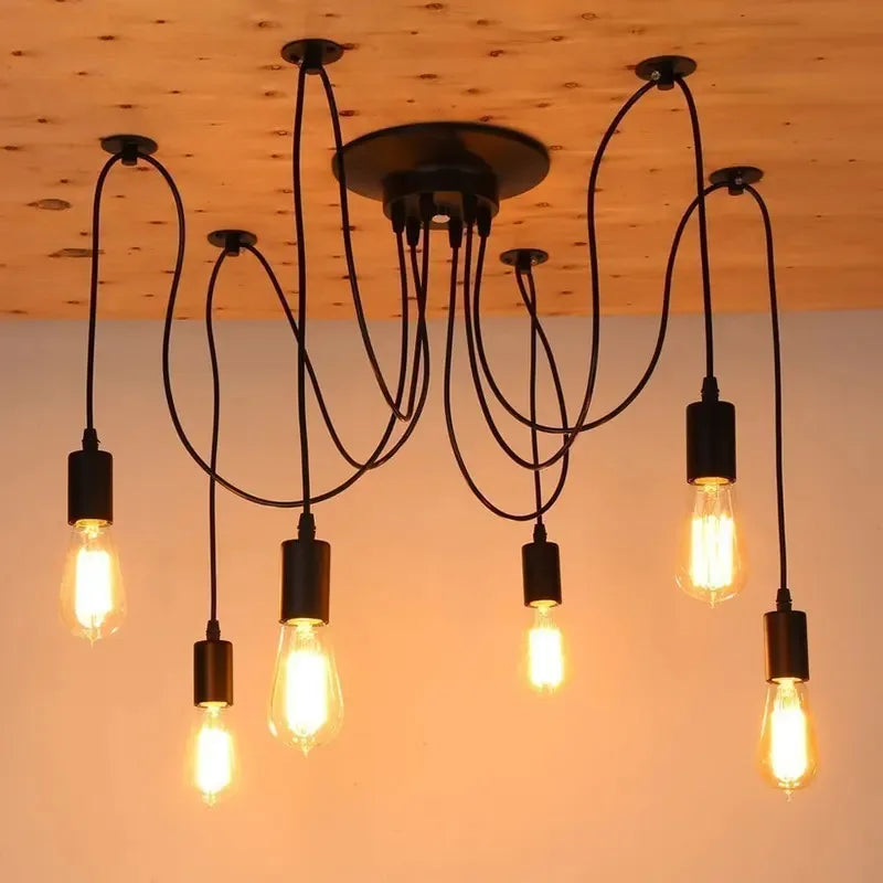 Vintage Edison LED Filament Bulb E27 220V 4W Dimmable Amber Glass ST64 G80 G95 G125 T185 A19 Retro Incandescent Lamp for Home