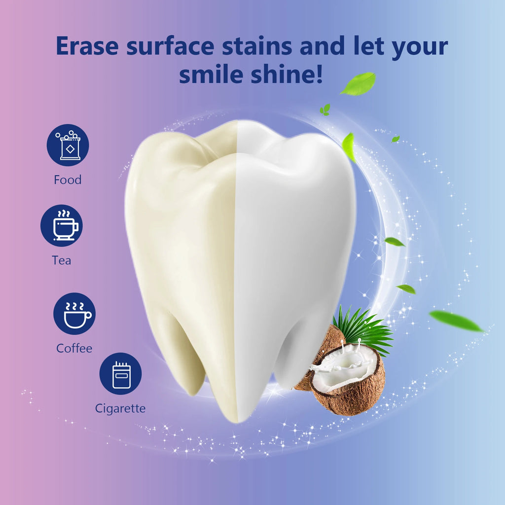 14 Strips Teeth Whitening Strips,Remove Plaque Stains Cleaning Oral Hygiene Sensitivity Relief,Fresh Breath Brighten Tooth Care