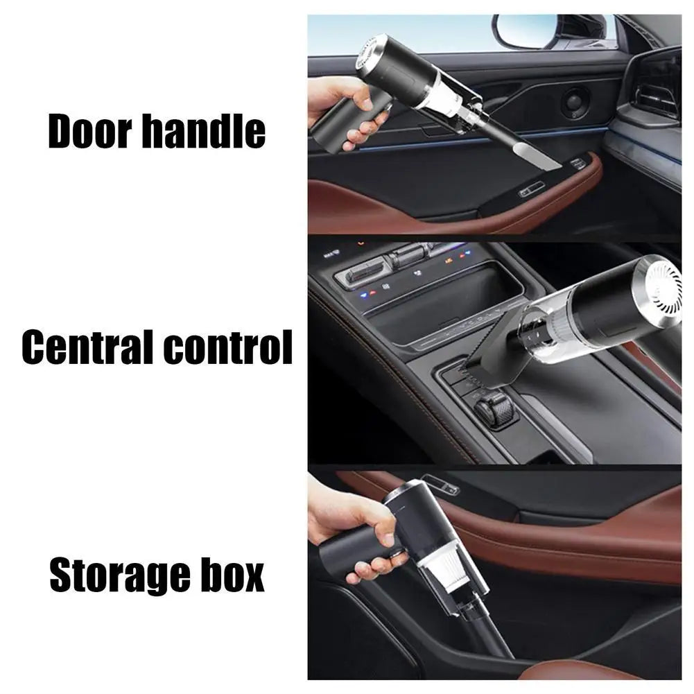 Car Vacuum Cleaner Portable Small Vacuum Cleaner For Multi Purpose Vehicles Small Household Pump Handheld Car Vacuum Cleaner