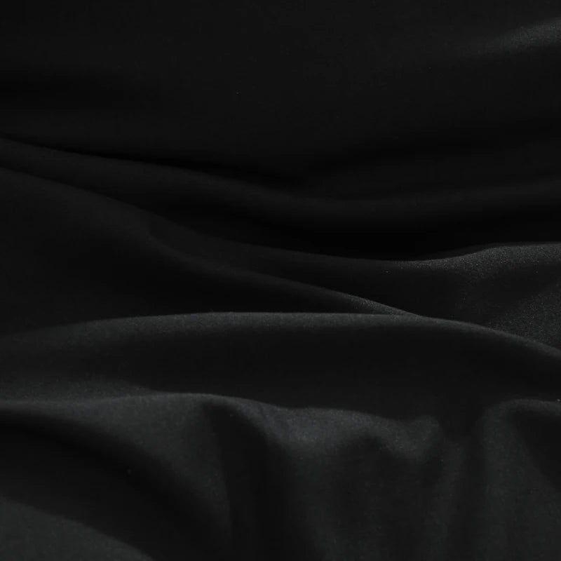 Black Color Bedding Set For Adults Simple Style Double Bed Sheet Sets Single/Queen/king Bed Cover Full Set Plain Bedding 이불세트