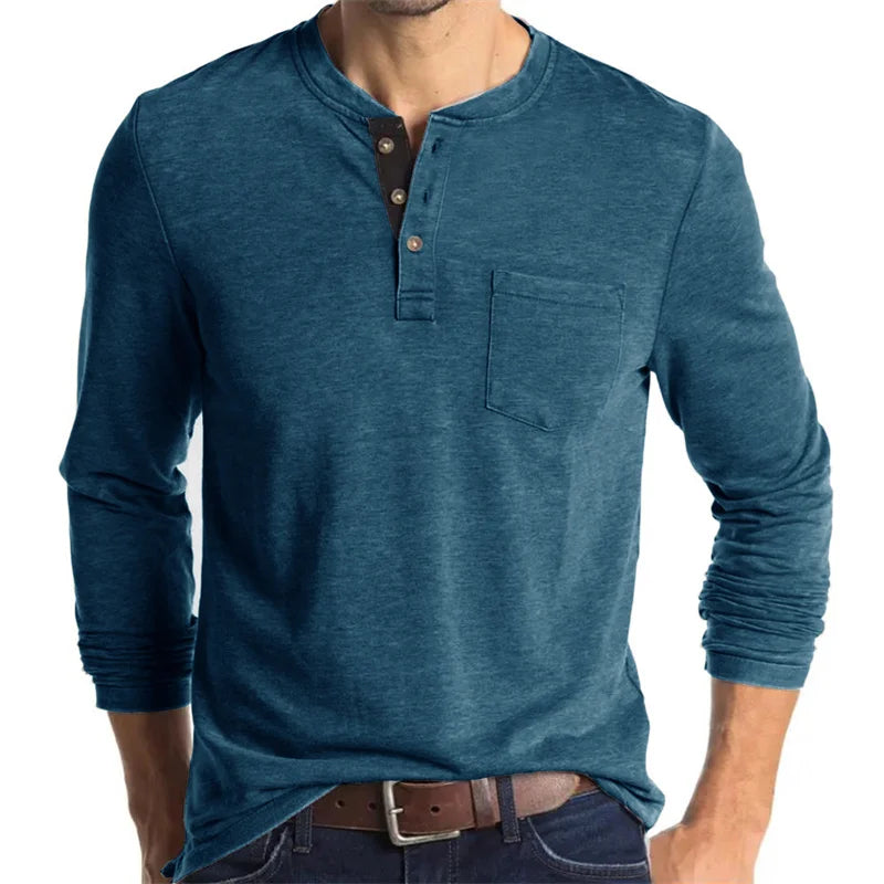 Men Fashion Casual T-Shirts Long Sleeve Tops For Man Soild O Neck Shirts Elastic Gym T Shirt Soccer Tees Streetwear Man Clothing