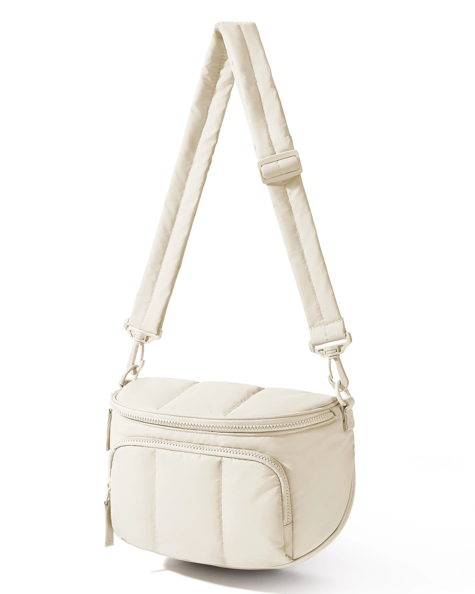 BAGSMART Puffer Crossbody Bags for Women Small Cross Body Purses for Women Travel Work Quilted Water-resistant Hobo