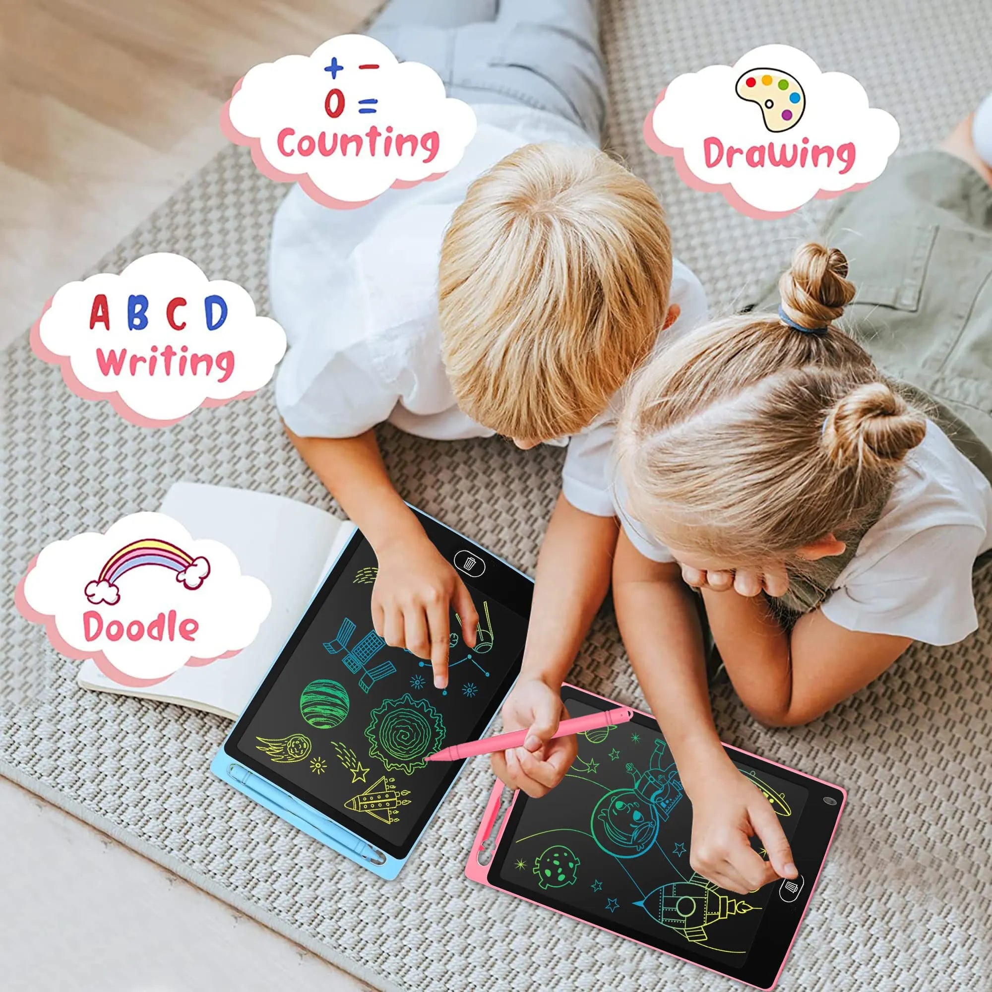 LCD Writing Tablet Board,Drawing Tablet Children Toys, Educational Toys for 3 4 5 6 7 Year Old Girls Boys Baby Kids Toys