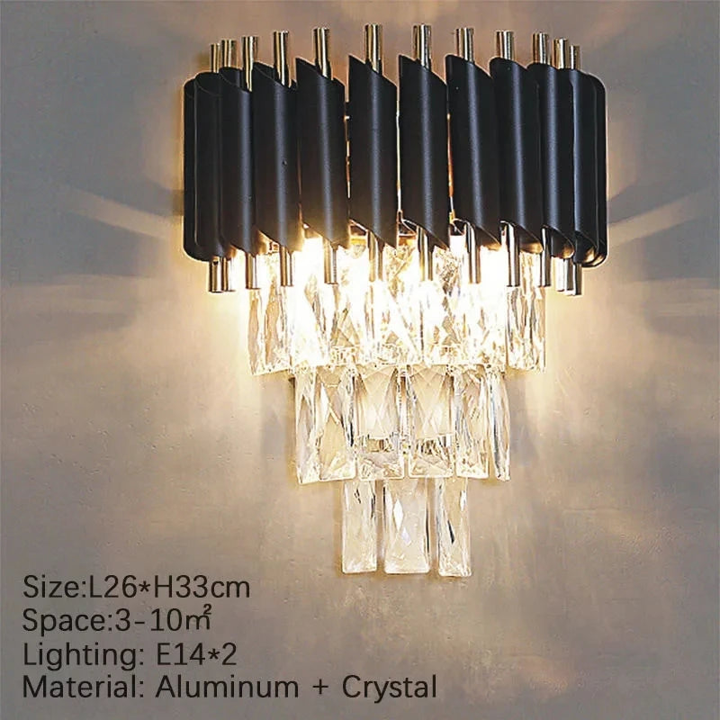 Luxury Modern Living Room Crystal Ceiling Chandelier Lighting Light Lustre Indoor Dining Bedroom Home Decor Hanging Pendant Lamp