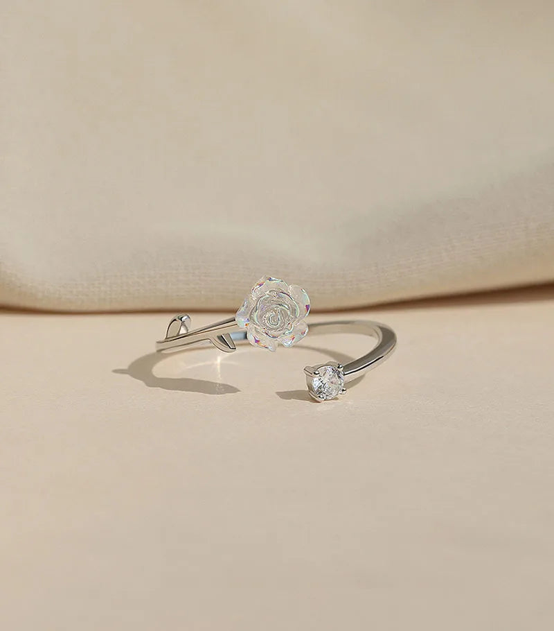 Star Couple Models Adjustable Ring Men And Women Simple Index Finger Rings Light Luxury Tide Cool Pair Of Rings Jewelry Gift