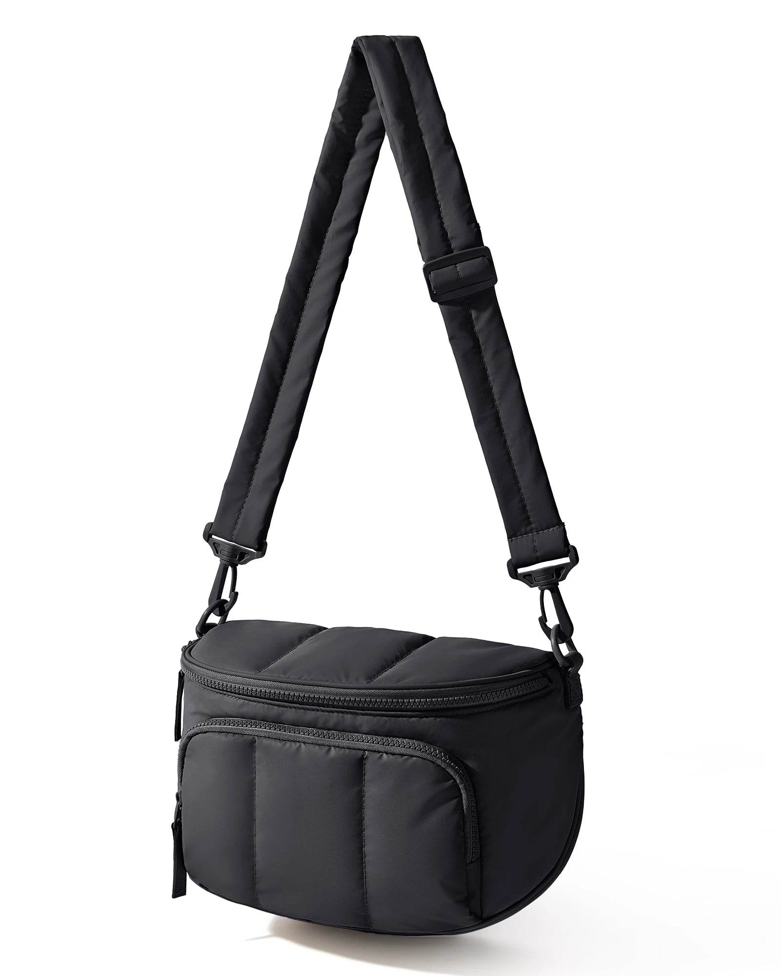 BAGSMART Puffer Crossbody Bags for Women Small Cross Body Purses for Women Travel Work Quilted Water-resistant Hobo