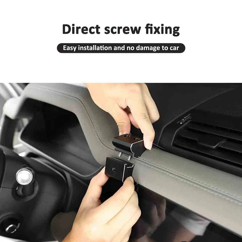 Dashboard Side Phone Holder Mount Aluminum Alloy For Land Rover Defender 90 110 2020 2021 2022 Car Accessories