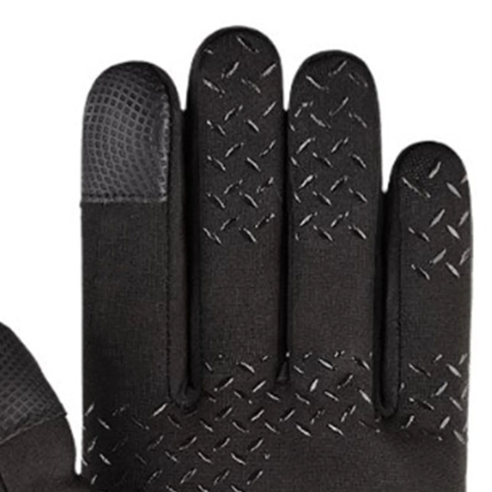 Winter Men Gloves  Windproof Waterproof Brushed Gloves For Outdoor Sports Activities Skiing Black Winter Men Gloves
