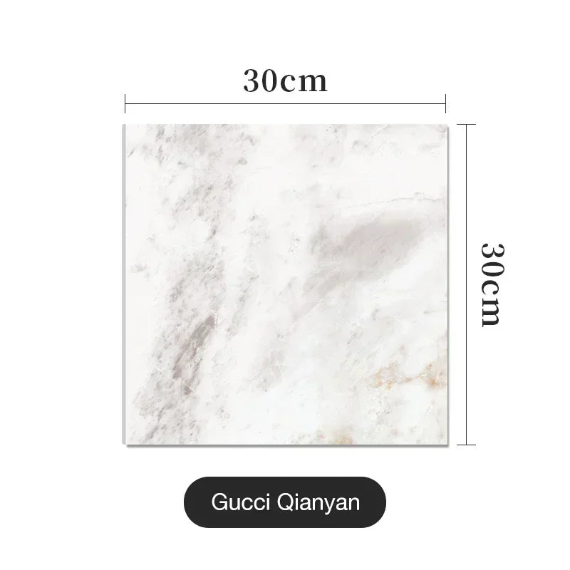30*30cm Imitation Tile 3D Wall Sticker Self-adhesive Wall Decoration Bathroom Waterproof Moisture-proof Marble Kitchen Wallpaper