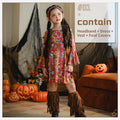 European and American Girls Dress Retro Hippie Vintage Style 70s Disco Party Costume Halloween Cosplay Outfit Stage Performance