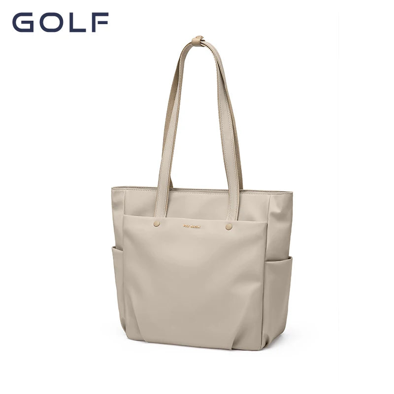 GOLF Women's Shoulder Bag Urban Commuter Large Capacity Computer Tote Bag Lightweight Travel Simple Design for College Students
