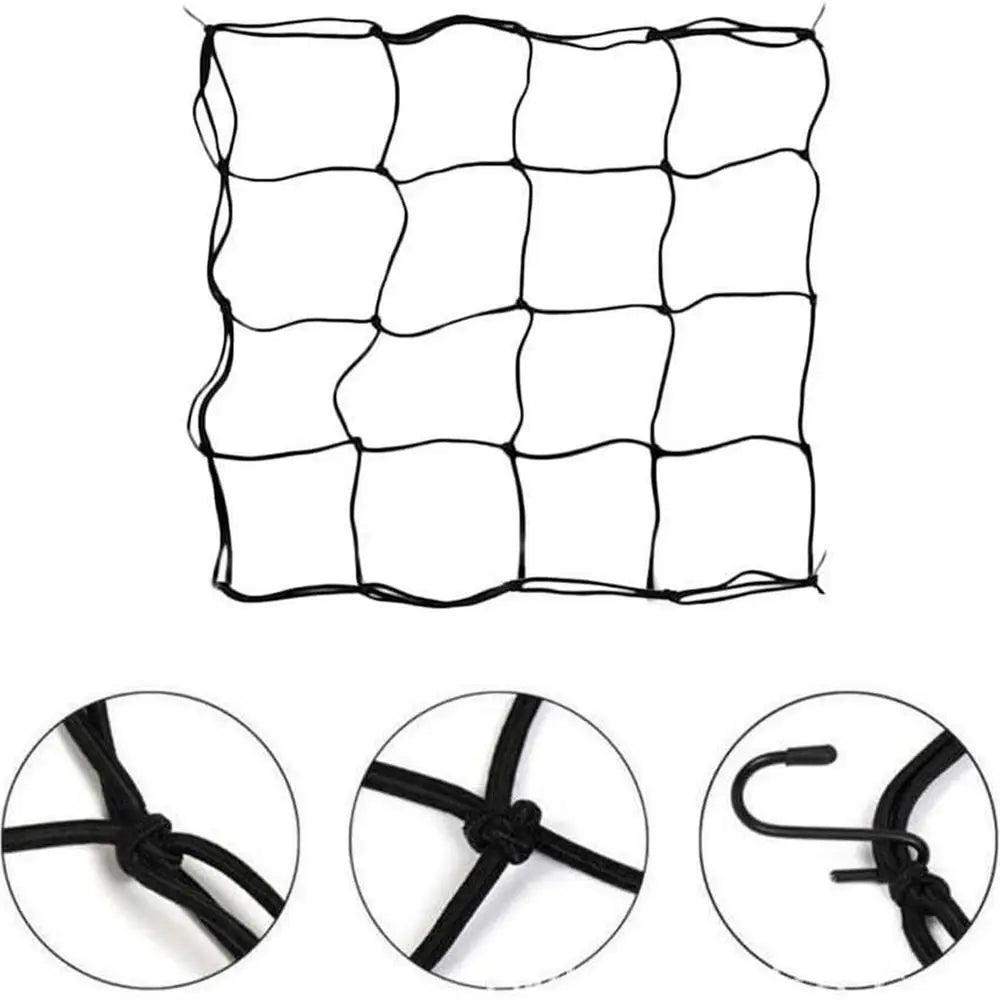 Trellis Net for Grow Tent Elastic Hydroponics Support Plant Net with Hooks Growing Net 44 Inch Grid Heavy-Duty Construction
