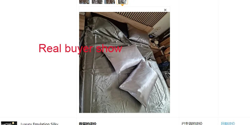 A/B Double-Sided Color Bedding Set Silky Satin Duvet Cover Bed Sheet Pillowcase Luxury Bedsheet King Queen Double Twin Size