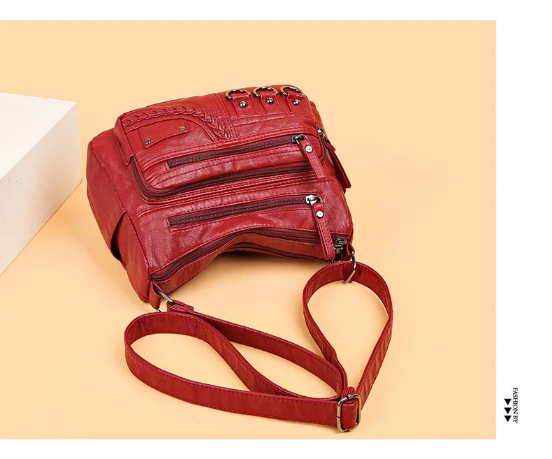 2026 New Ladies Soft Leather Bags High Quality Purses and Handbags Famous Designer Crossbody Shoulder Bag for Women Sac A Main