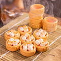 Dollhouse Mini Steamer and Miniature Food Toy Set + Kitchen Steamed Bun Decorations