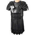 Medieval Ancient Greek Roman Legion Gladiator PU Leather Cuirass Shoulder Chest Armor Viking Warrior Knight Cosplay Costume LARP