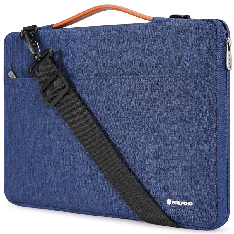 NIDOO Laptop Bag Sleeve 10 13 14 15.6 Inch Waterproof Notebook Case For Macbook Air Pro Computer Shoulder Handbag Briefcase