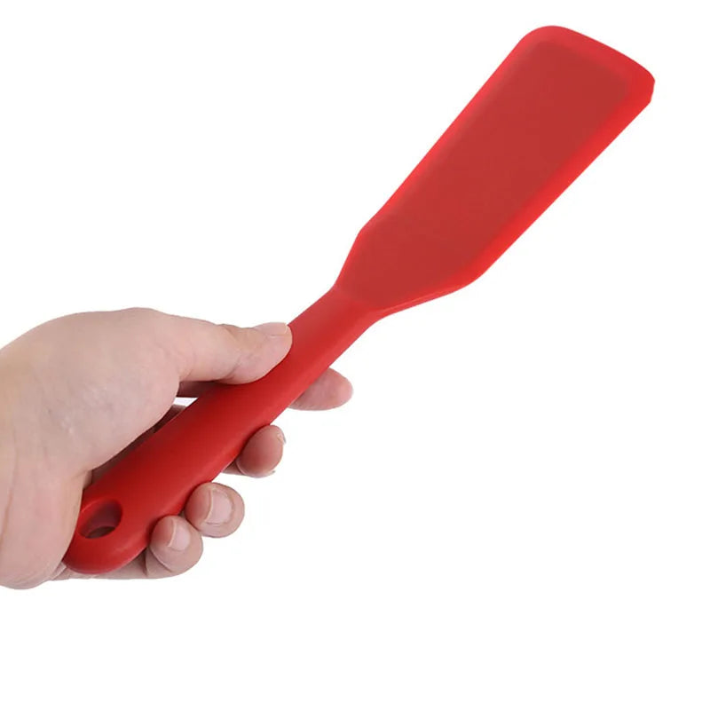 Silicone Frying Shovel High Heat Resistant Kitchen Tools Non-Stick Pancake Fried Egg Transfer Shovel Cooking Leakage Spatula