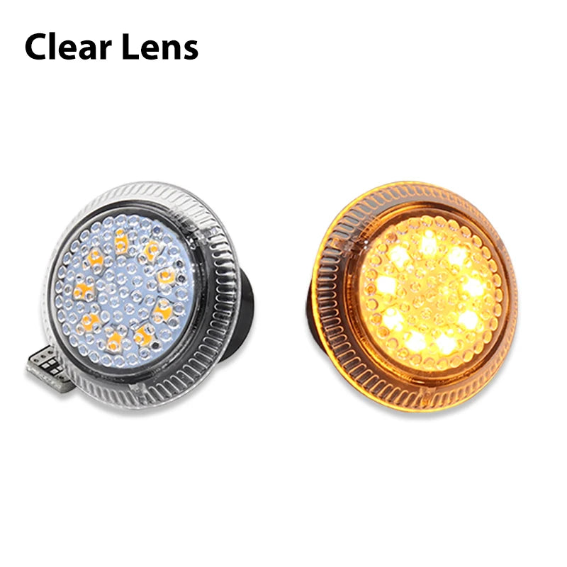 2pcs For 2010-2021 Ford Transit Connect Side Marker Lights Accessories Turn Signal Light 9T1Z13K376 T10 W5W 12V