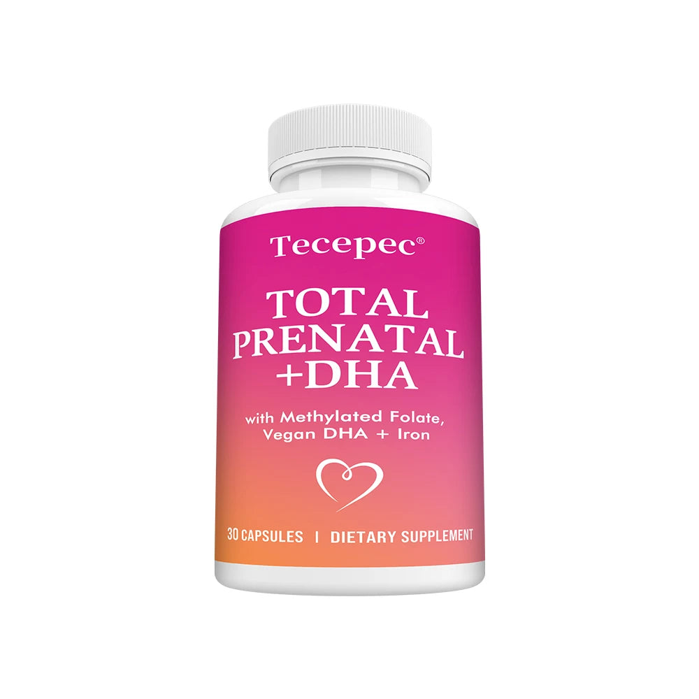 Prenatal Vitamin with DHA & Folate,Prenatal Probiotics for Pregnant Women,Pregnancy Must Haves, Iron, Vitamin D, Vitamin C, Zinc
