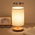 Wooden base Rattan Twine Ball Lights Table Lamp Home Decor Living Room Bedroom Bedside Desk Lamp Night light USB and EU plug