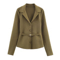 2025 new women's clothing sweet style comfortable versatile cardigan high-end atmospheric slim fit simple MIDI skirt set