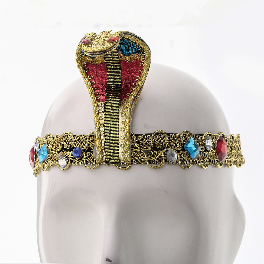 Halloween Costumes Ancient Pharaoh Egypt King Egyptian Cleopatra Queen Costume Accessories Priest Cosplay Clothing for Men Wome