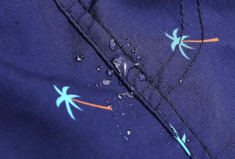 Quick-drying swimwear men beach shorts men's swimming trunks suit bath man holiday shorts quarter-print swimming trunk swimsuit