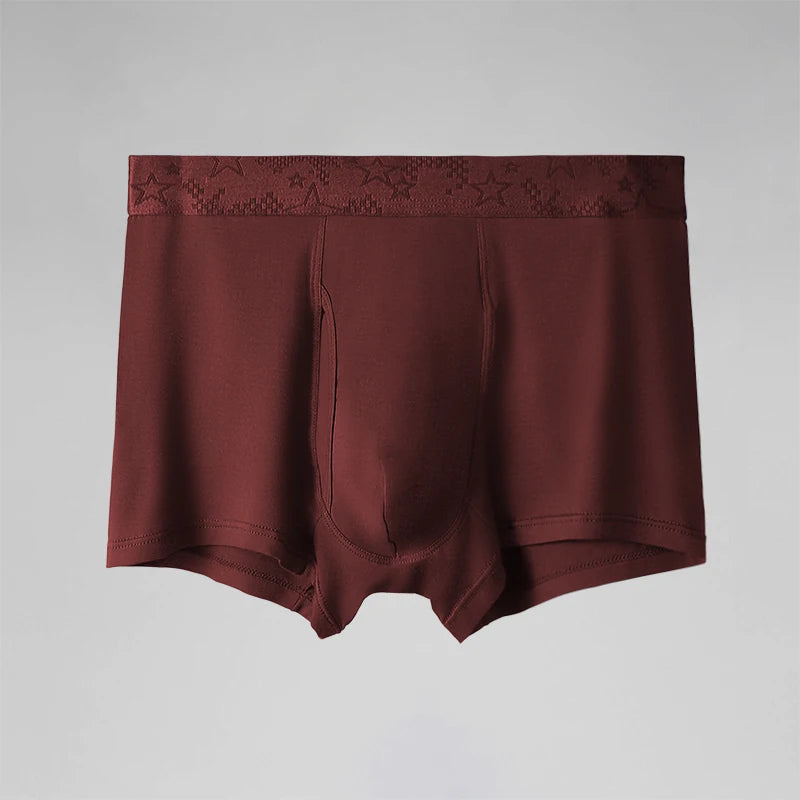 Men's Underwear, Men's Boxer Briefs, Boys' Underpants, Comfortable and Breathable Youth Boxer Briefs, Large Size Shorts