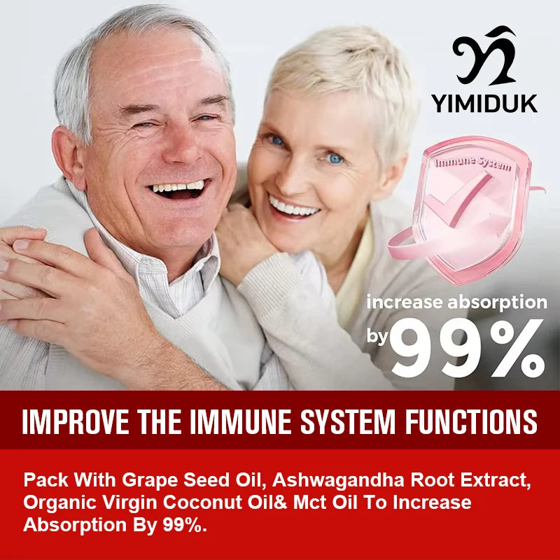 Astaxanthin 24 Mg Capsules, with Grape Seed Oil & Ashwagandha Root Extract, for Healthy Vision, Boosts lmmunity, Radiant Skin
