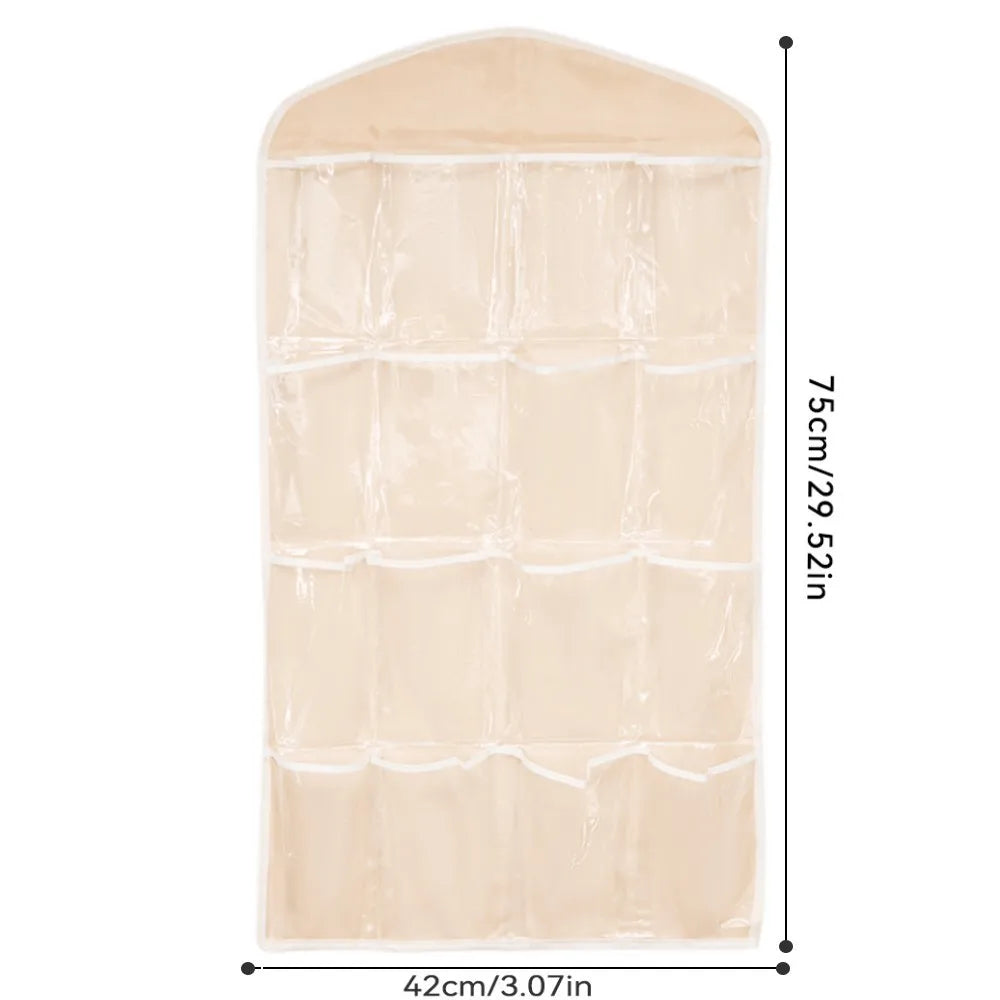 Wall Hanging Shoe Storage Organizer Bag Shoes Rack Over The Door Fabric Cabinet Closet Organizer For Shoes Clothes Storage Bag