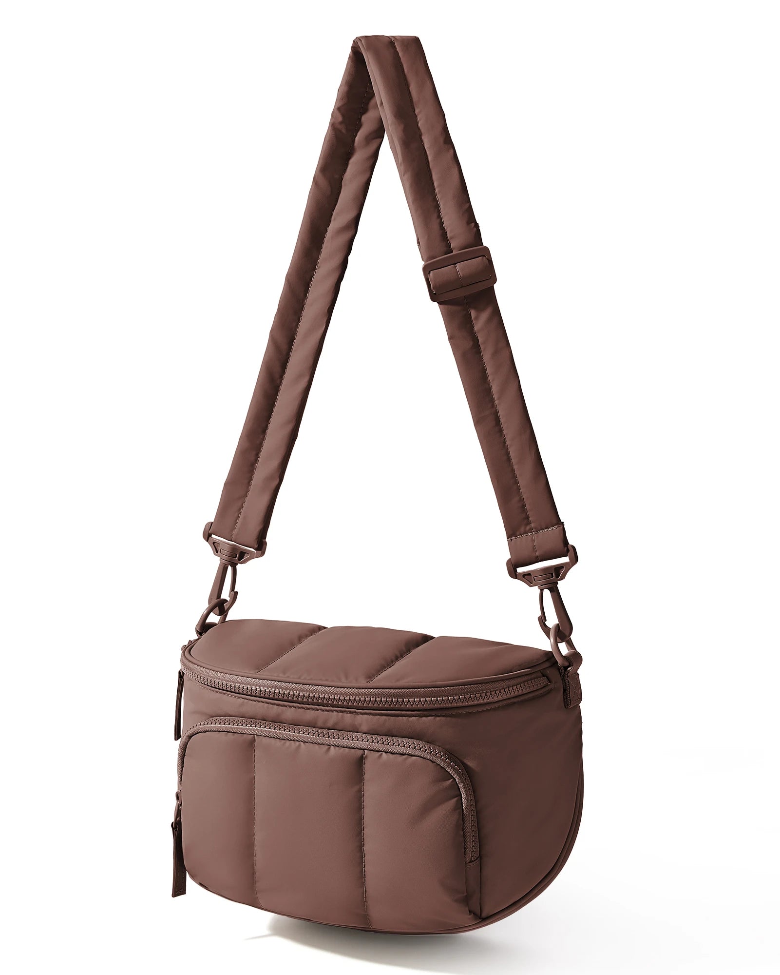 BAGSMART Puffer Crossbody Bags for Women Small Cross Body Purses for Women Travel Work Quilted Water-resistant Hobo