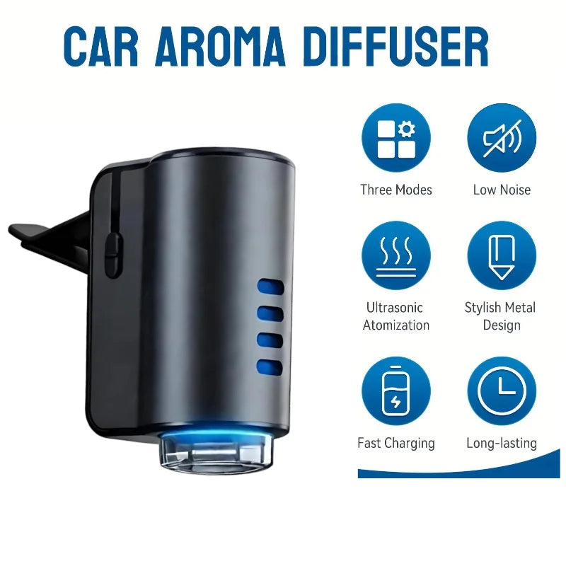 Car Air Aromatherapy Diffuser Car Air Fresheners Humidifier Aromatherapy Freshener Removing Odors Car Accessories